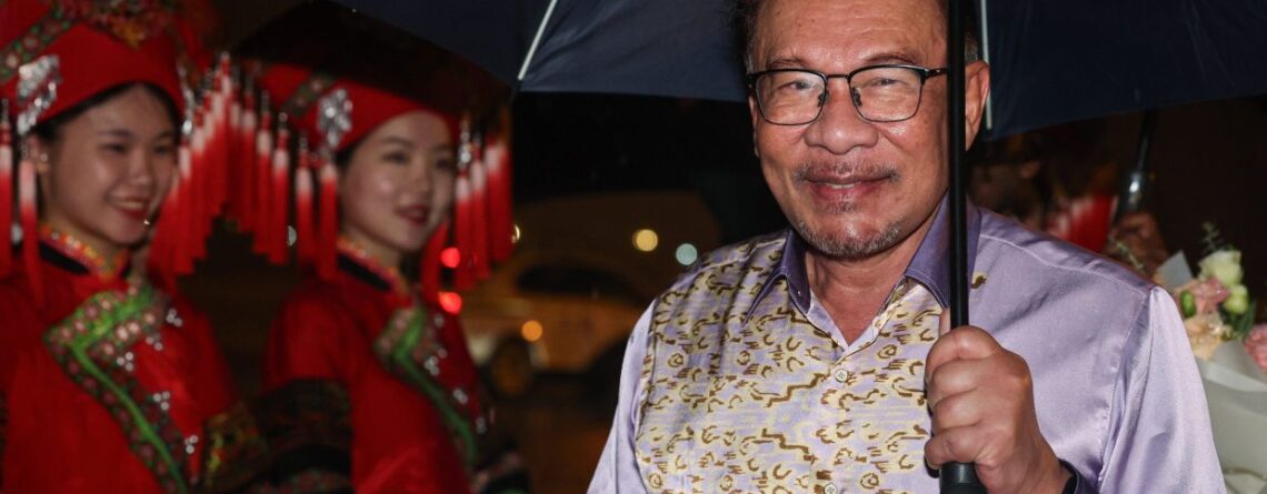 Prime Minister Datuk Seri Anwar Ibrahim has arrived in Nanning, the capital city of Guangxi Zhuang Autonomous Region in southern China, to attend the 20th China-Asean Expo (CAExpo) 2023 and the China-Asean Business and Investment Summit which runs from Sept 16 to 19.  - Photo: Bernama